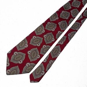 Christian Dior Monsieur 100% Silk Paisley Retro Print Men’s Neck Tie